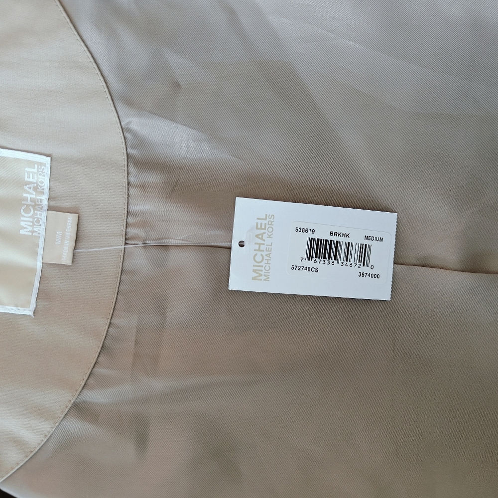 Michael Kors women trench coat size M - Picture 5 of 7